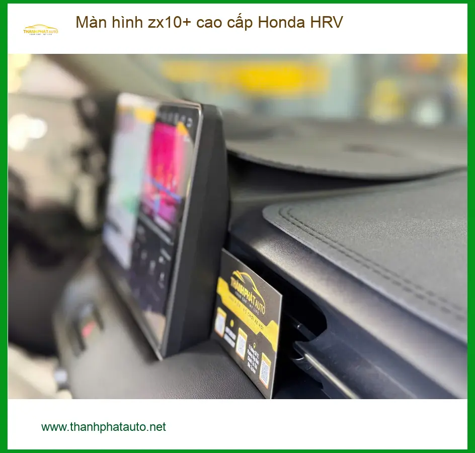 Anh Tùng lắp màn hình ZX10+ cao cấp cho Honda HRV ở Quận 12 ảnh thực tế 4
