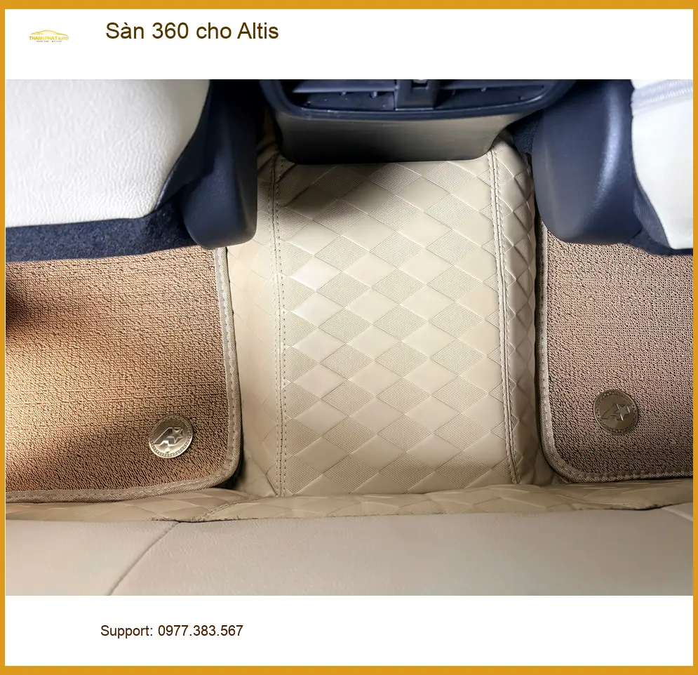 Anh Quang lắp Sàn 360 cho Altis tại Quận 11 để nâng tầm nội thất xe ảnh thực tế 4