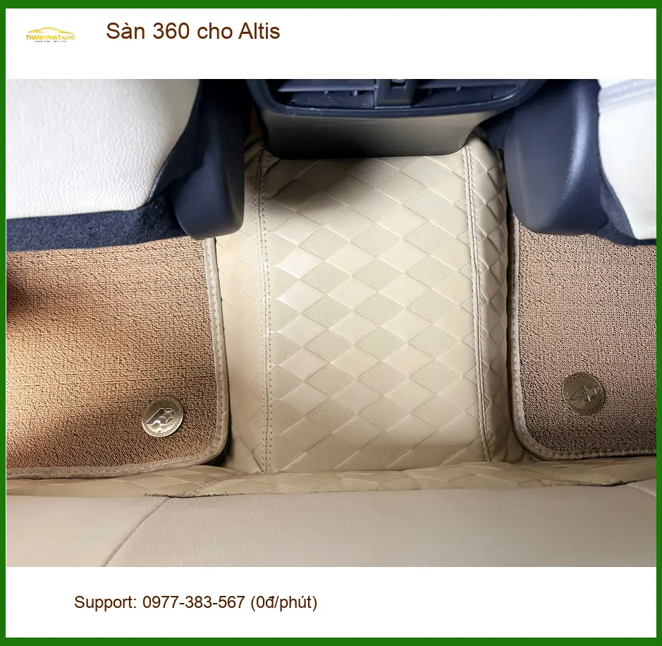 Chị Hằng làm Sàn 360 cho Toyota Altis tại Thủ Đức để xe luôn sạch sẽ ảnh thực tế 2