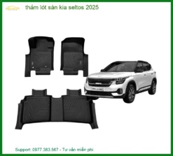 Thảm Lót Sàn Kia Seltos - Địa Chỉ Lắp Đặt Uy Tín Chính Hãng Giá Tốt TPHCM