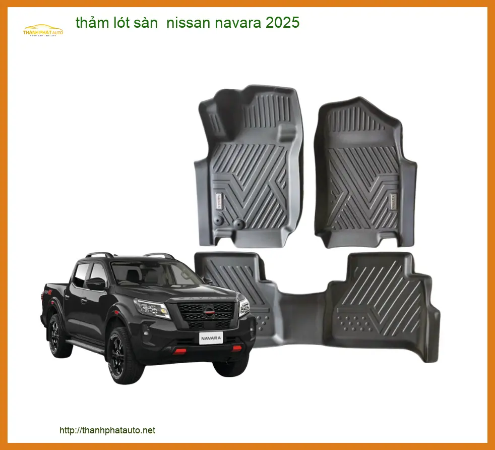 Thảm Lót Sàn Nissan Navara - Trung Tâm Lắp Đặt Chính Hãng, Giá Tốt TPHCM