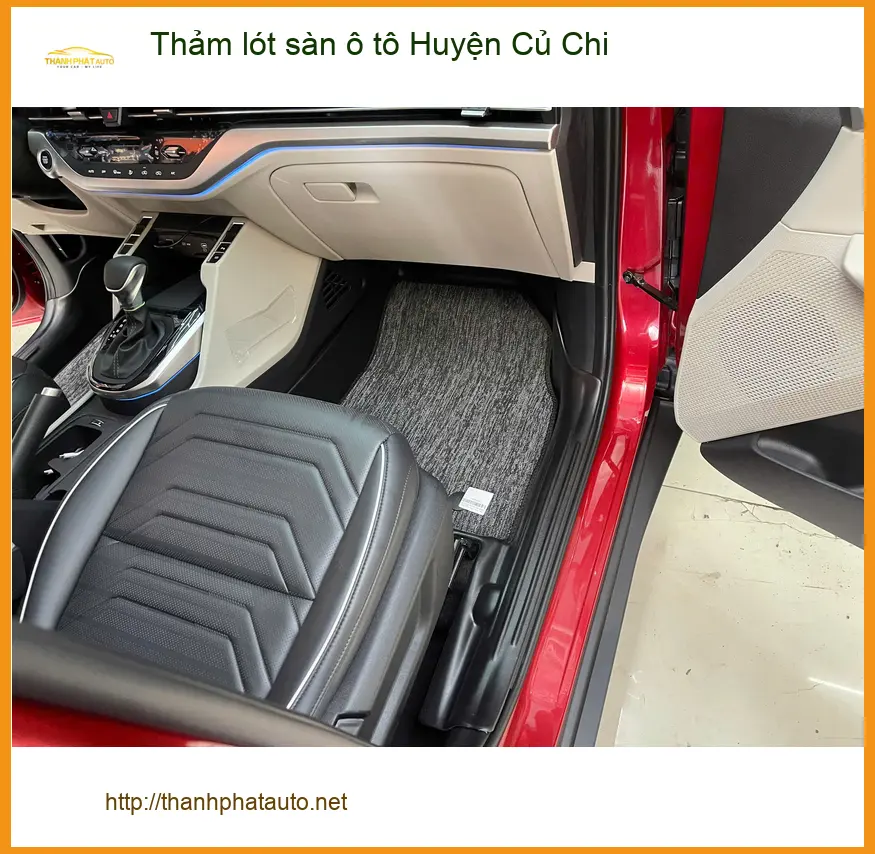 Cửa Hàng Lắp Đặt Thảm Lót Sàn Ô Tô Tại Huyện Củ Chi - Lắp Đặt Giá Tốt ảnh thực tế 2