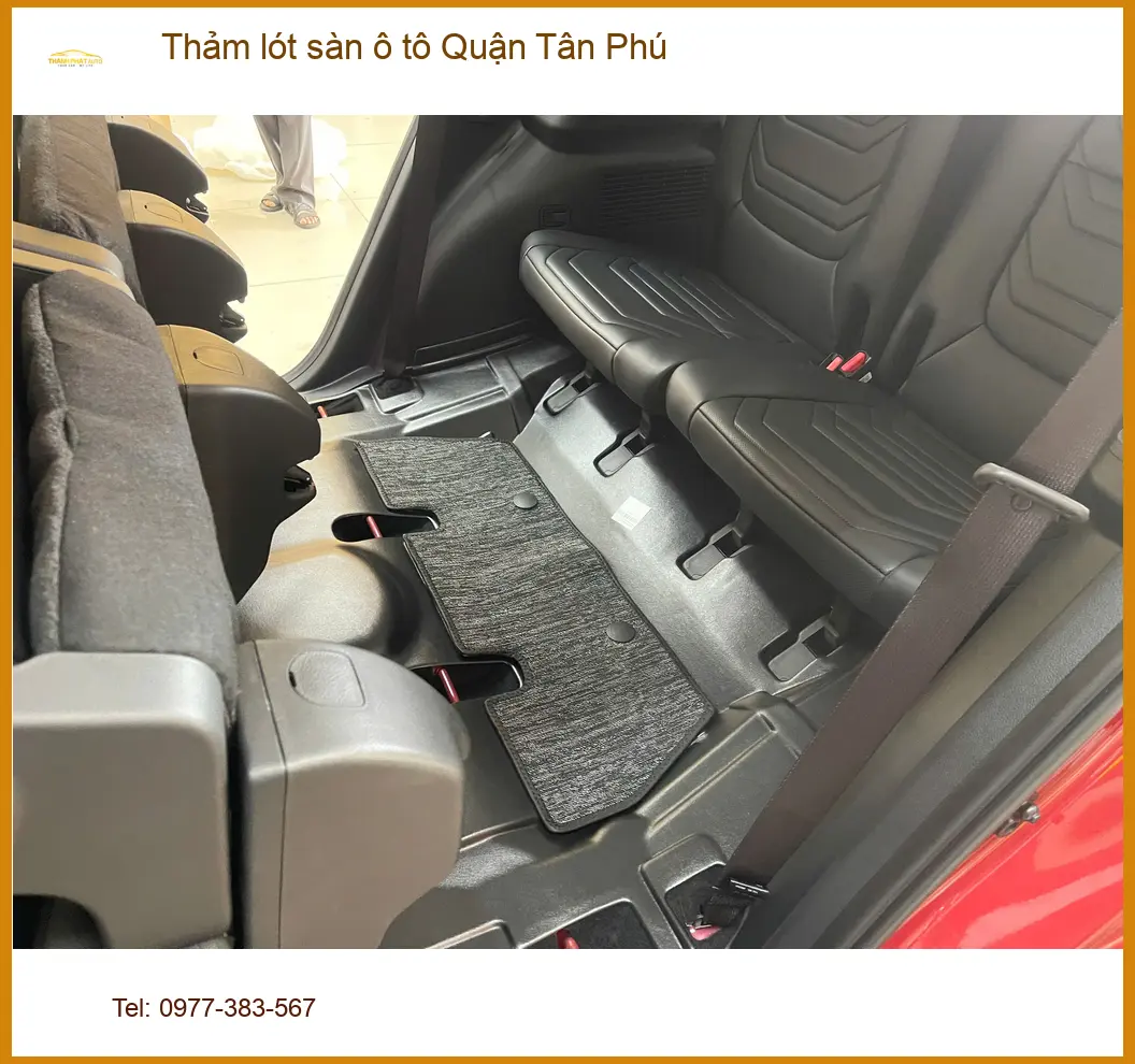 Cửa Hàng Lắp Thảm Lót Sàn Ô Tô Tại Quận Tân Phú - Lắp Đặt Uy Tín TPHCM ảnh thực tế 2