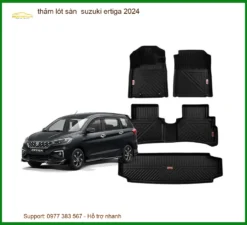 Thảm Lót Sàn Suzuki Ertiga 2024 - Nơi Lắp Đặt Chính Hãng TPHCM