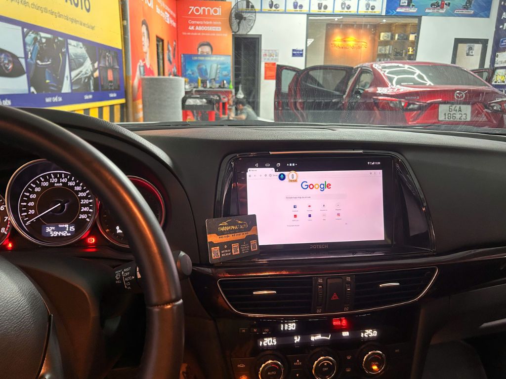 Màn hình potech Mazda 6