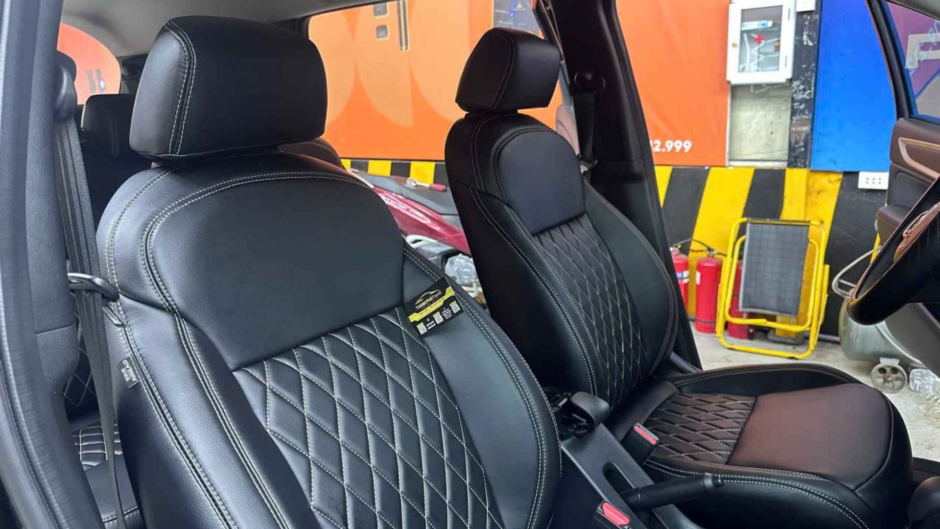 Da ghế BRV được bọc tại Thành Phát Auto