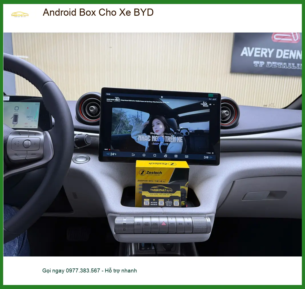 Anh Minh lắp Android Box cho xe BYD tại Quận 12 để nâng cao trải nghiệm lái ảnh thực tế 4