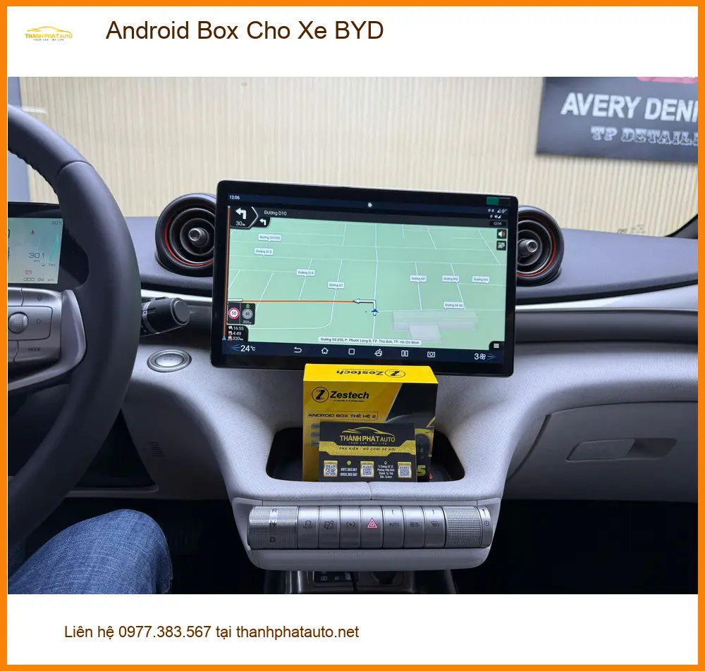 Chú Minh lắp Android Box cho BYD Atto 3 tại Hóc Môn trải nghiệm lái thông minh ảnh thực tế 3