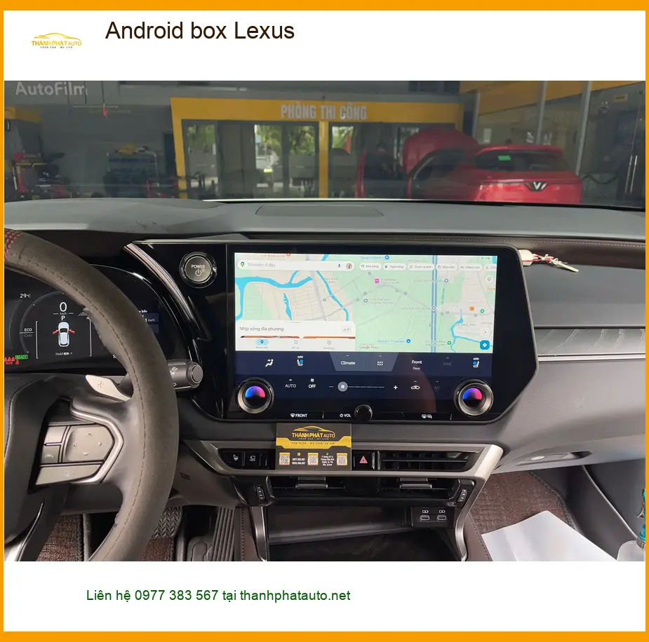 Chú Tùng lắp Android box Lexus ES 300h tại Quận 11 để nâng cao trải nghiệm giải trí ảnh thực tế 2