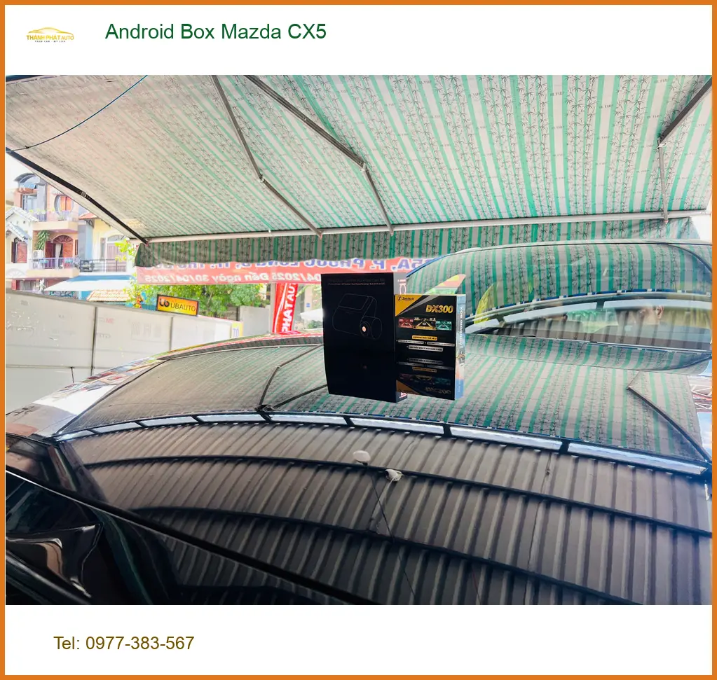 Anh Cường lắp Android Box Mazda CX5 tại Quận 7 để xem YouTube và dẫn đường ảnh thực tế 2