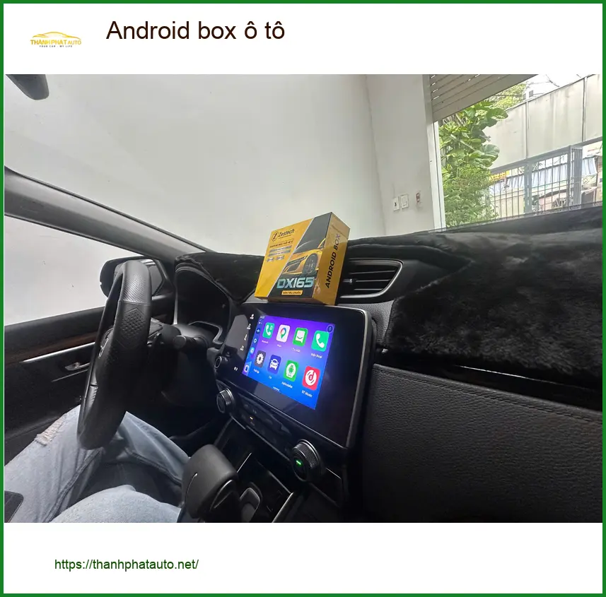 Chị Thanh lắp Android box ô tô Hyundai Accent Quận 4 giải trí không giới hạn ảnh thực tế 2