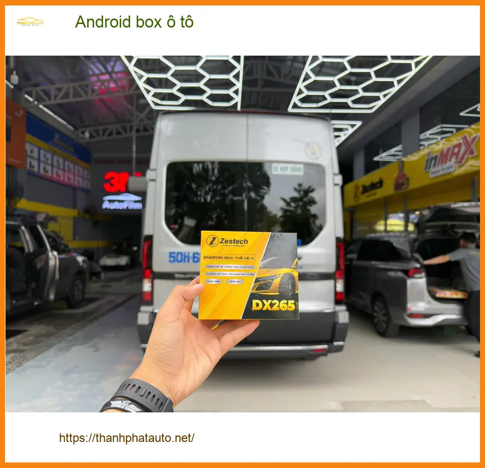 Anh Tùng lắp Android box ô tô Honda CRV tại Quận 9 giải trí thông minh ảnh thực tế 2