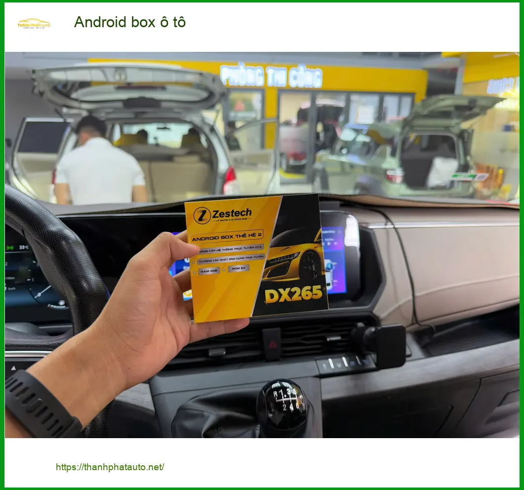 Chị Mai lắp Android box ô tô Toyota Yaris để nâng cấp giải trí tại Quận 2 ảnh thực tế 3