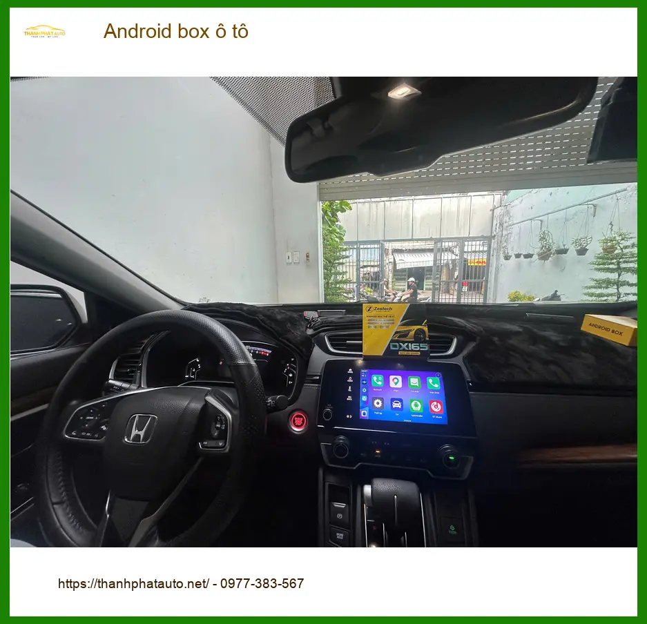 Chị Diễm lắp Android box ô tô cho Hyundai Creta tại Quận 2 xem phim