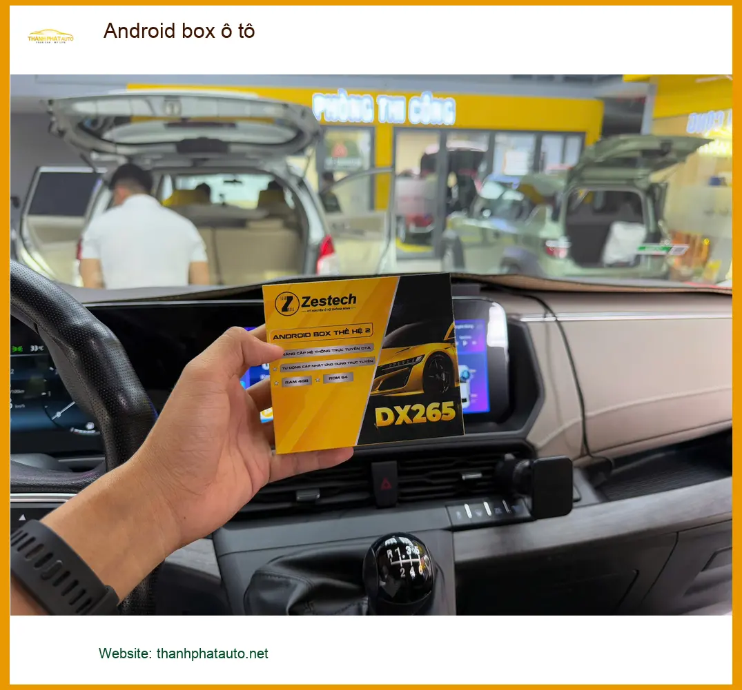 Anh Khang lắp Android box ô tô cho Hyundai Creta tại Củ Chi để tối ưu giải trí ảnh thực tế 5