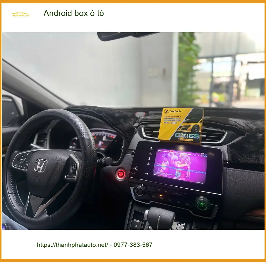 Chú Minh lắp Android box ô tô Hyundai Accent ở Quận Huyện Nhà Bè. ảnh thực tế 4