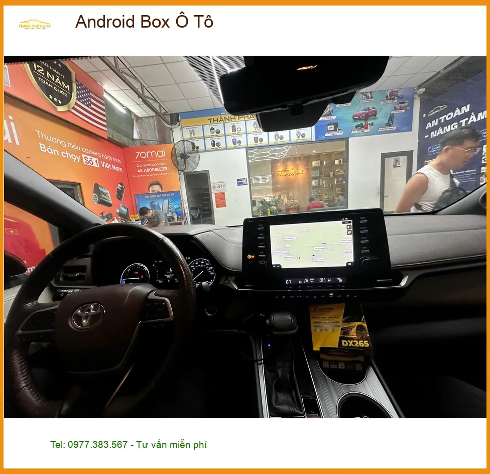 Anh Tấn lắp Android Box Ô Tô chính hãng cho Hyundai Kona tại Quận 12 để nâng tầm giải trí ảnh thực tế 2