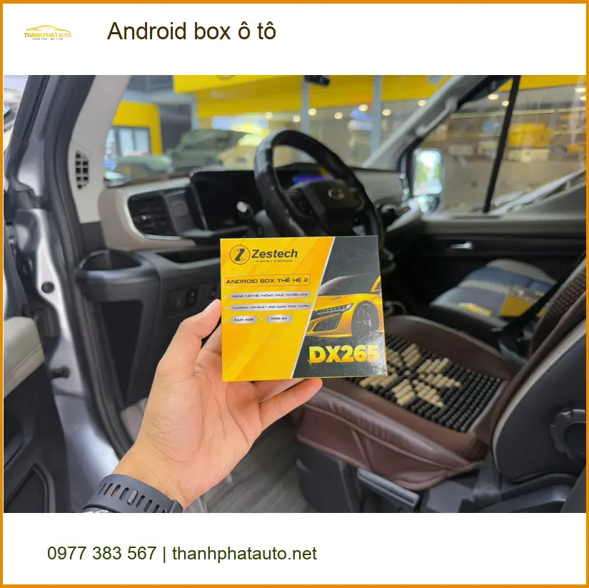 Chú Long lắp Android Box ô tô Hyundai Accent tại Quận Bình Thạnh ảnh thực tế 2