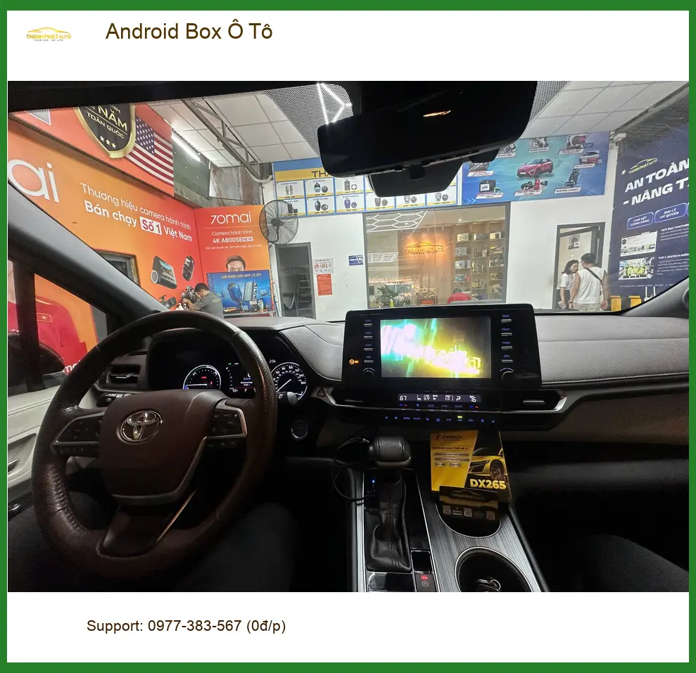 Anh Tấn lắp Android Box Ô Tô chính hãng cho Hyundai Kona tại Quận 12 để nâng tầm giải trí ảnh thực tế 3