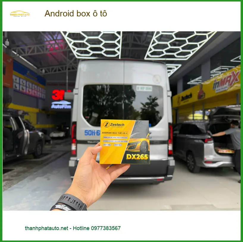 Chú Long lắp Android Box ô tô Hyundai Accent tại Quận Bình Thạnh ảnh thực tế 4