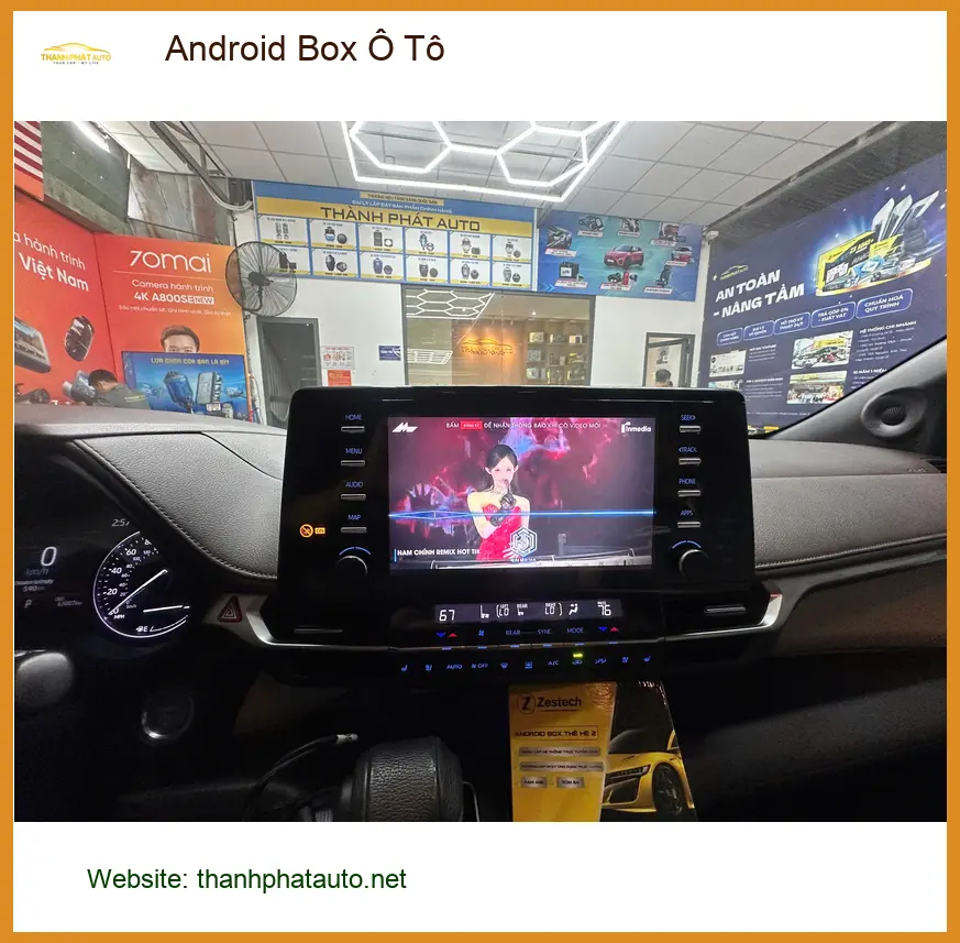 Anh Tấn lắp Android Box Ô Tô chính hãng cho Hyundai Kona tại Quận 12 để nâng tầm giải trí ảnh thực tế 5
