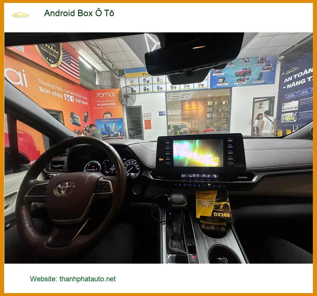 Anh Duy Khánh lắp Android Box Ô Tô cho Kia Carnival ở Thủ Đức