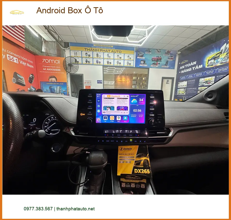 Anh Duy Khánh lắp Android Box Ô Tô cho Kia Carnival ở Thủ Đức ảnh thực tế 3