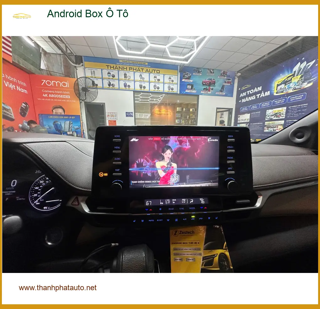 Anh Duy Khánh lắp Android Box Ô Tô cho Kia Carnival ở Thủ Đức ảnh thực tế 4