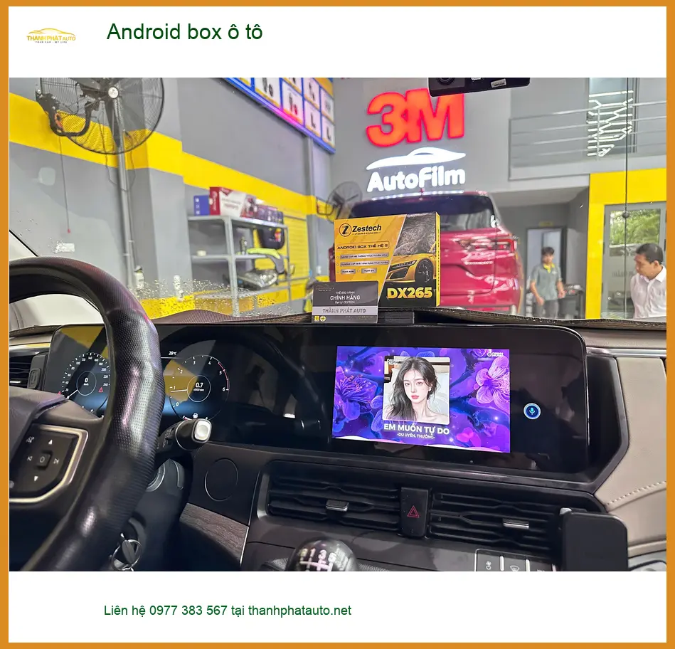 Anh Long lắp Android box ô tô Mitsubishi Xpander tại Quận 4 ảnh thực tế 3