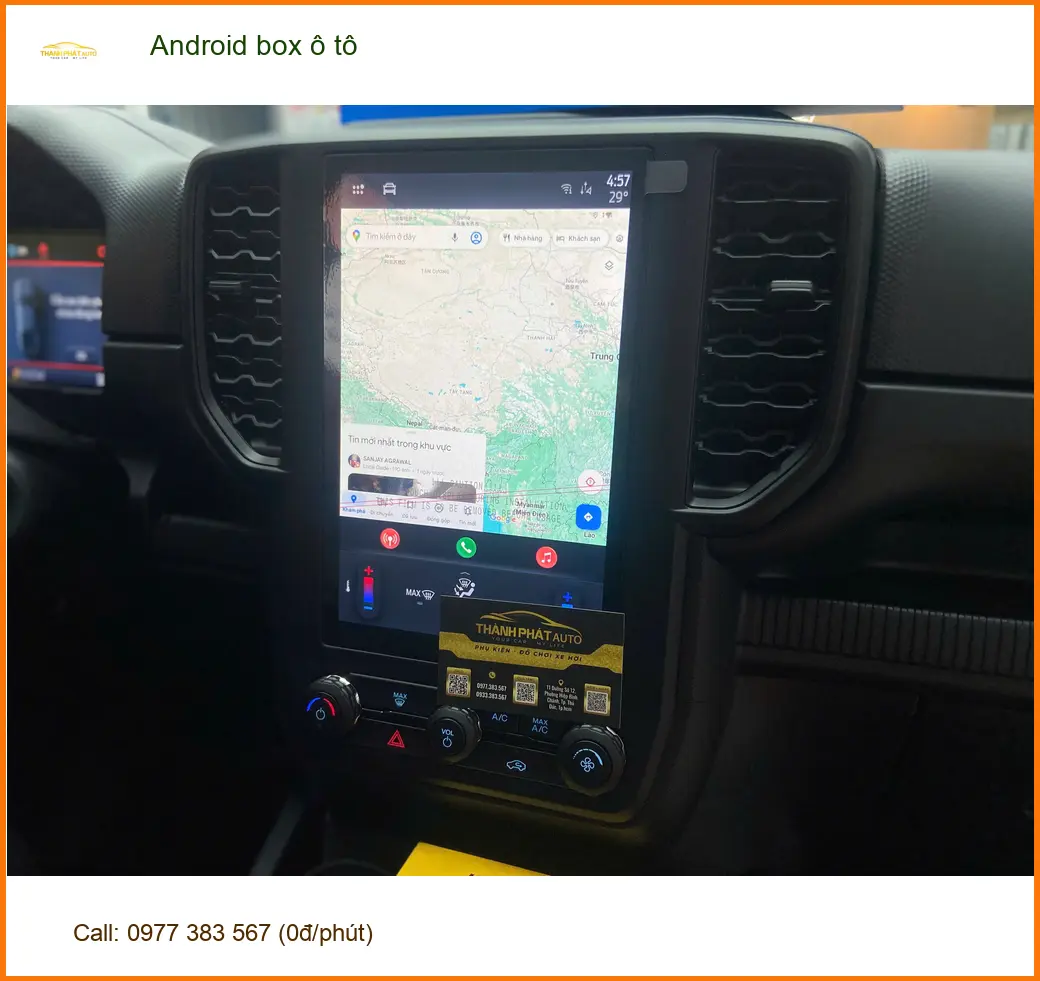 Anh Duy lắp Android box ô tô cho Hyundai Accent tại Quận 10 ảnh thực tế 3