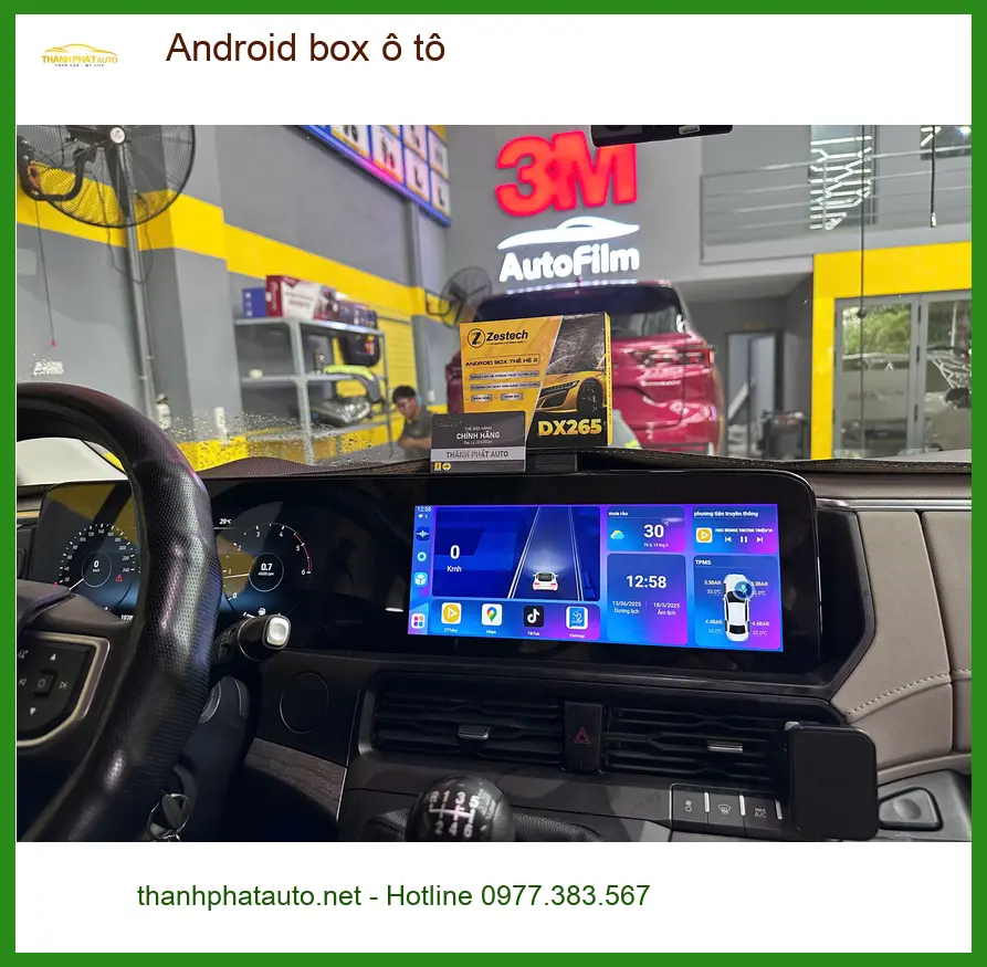 Anh Long lắp Android box ô tô Mitsubishi Xpander tại Quận 4 ảnh thực tế 4