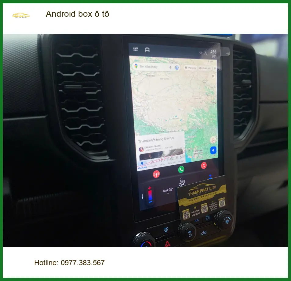 Anh Duy lắp Android box ô tô cho Hyundai Accent tại Quận 10 ảnh thực tế 5
