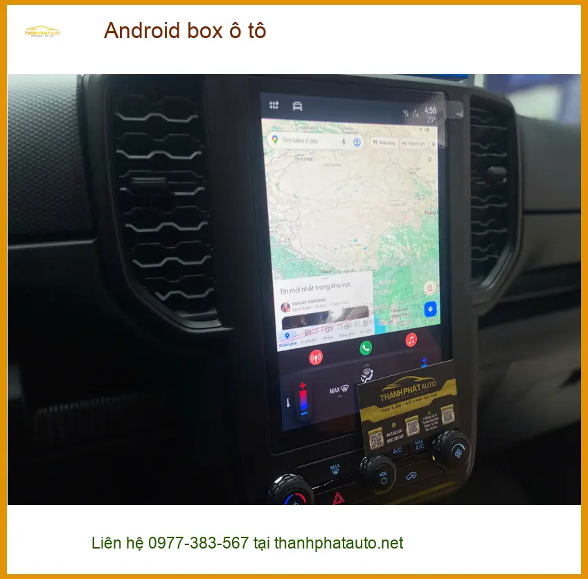 Anh Duy lắp Android box ô tô cho Suzuki Ertiga tại Quận 12 giải trí tiện lợi ảnh thực tế 3
