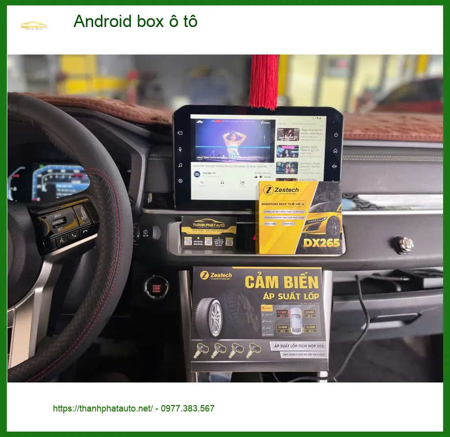 Chú Hưng lắp Android box ô tô cho Honda CRV tại Quận 1 vì muốn nhiều tiện ích giải trí