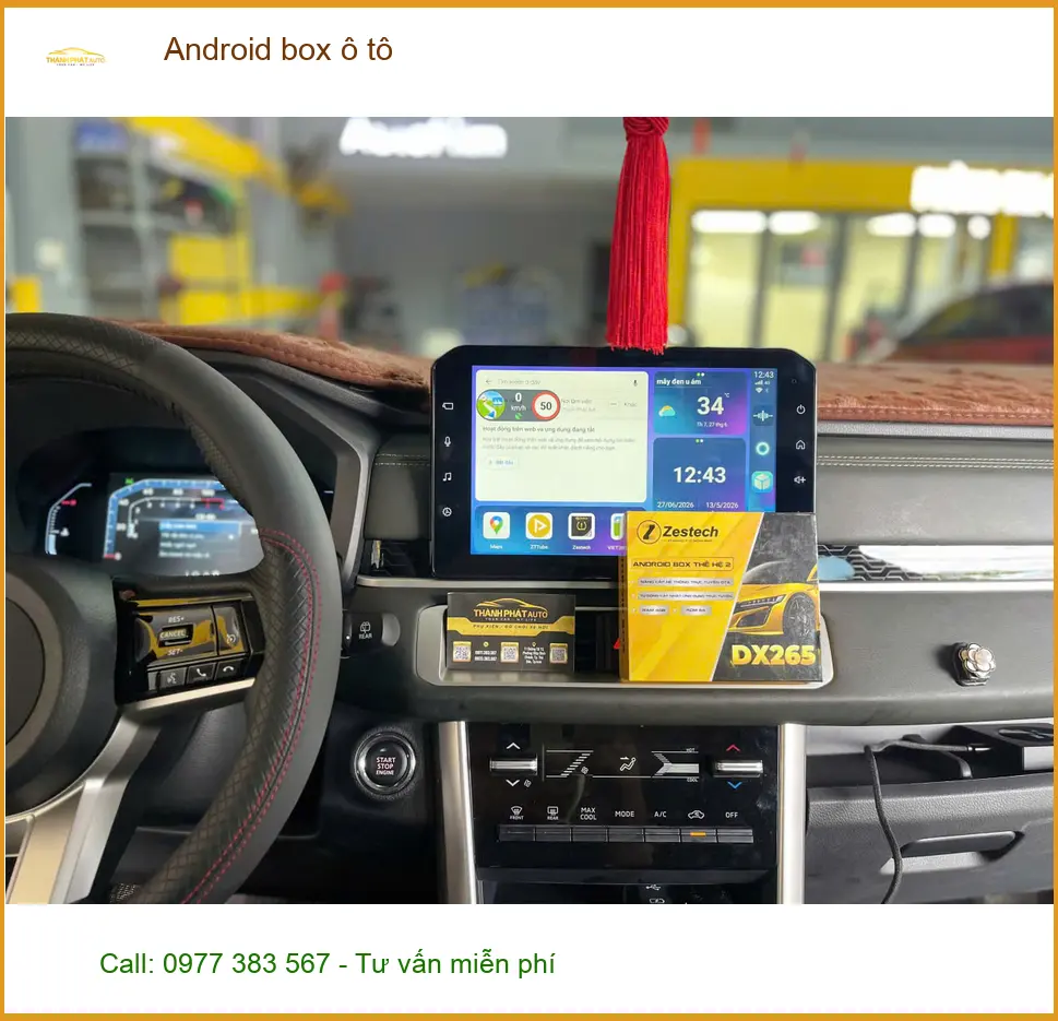Chú Hưng lắp Android box ô tô cho Honda CRV tại Quận 1 vì muốn nhiều tiện ích giải trí ảnh thực tế 2