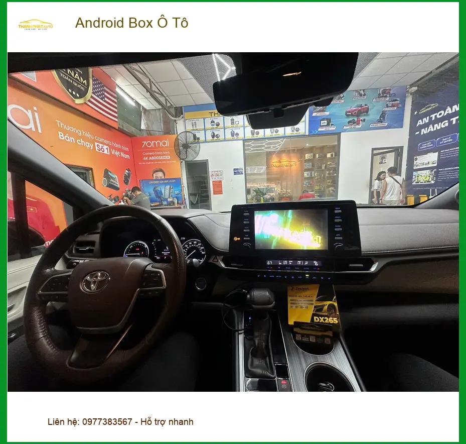 Anh Khang lắp Android Box Ô Tô cho Hyundai Accent tại Quận 6 để giải trí thông minh hơn
