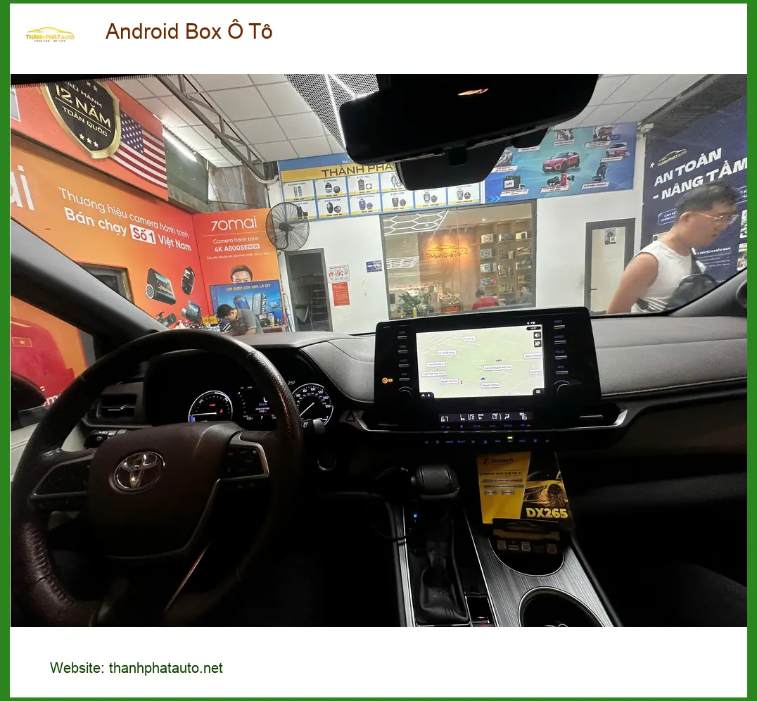 Anh Khang lắp Android Box Ô Tô cho Hyundai Accent tại Quận 6 để giải trí thông minh hơn ảnh thực tế 3