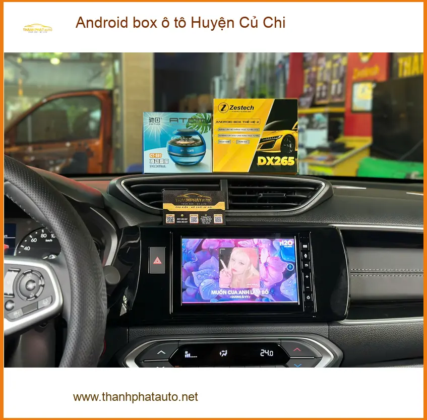 Trung Tâm Gắn Android Box box ô tô Huyện Củ Chi - Lắp Đặt Uy Tín TPHCM ảnh thực tế 2