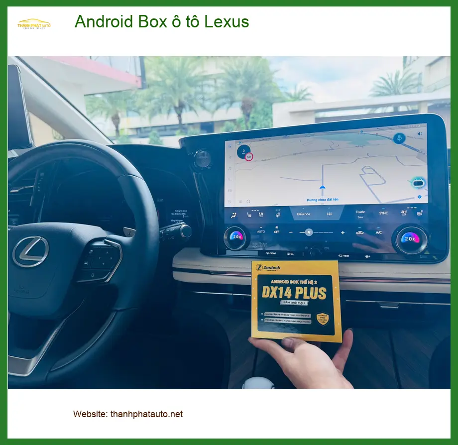 Chị Thảo nâng cấp Android Box Lexus GX460 tại Quận 1, trải nghiệm đỉnh cao ảnh thực tế 2