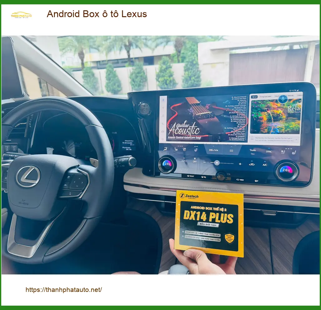 Chị Thảo nâng cấp Android Box Lexus GX460 tại Quận 1, trải nghiệm đỉnh cao ảnh thực tế 3