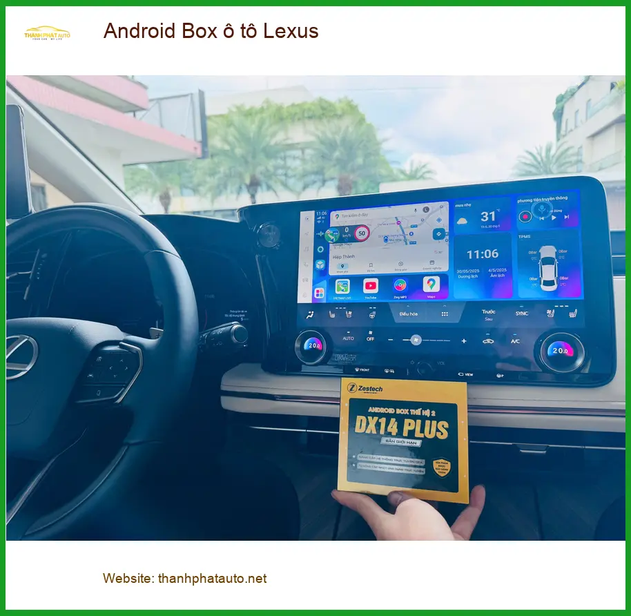 Chị Thảo nâng cấp Android Box Lexus GX460 tại Quận 1, trải nghiệm đỉnh cao ảnh thực tế 4
