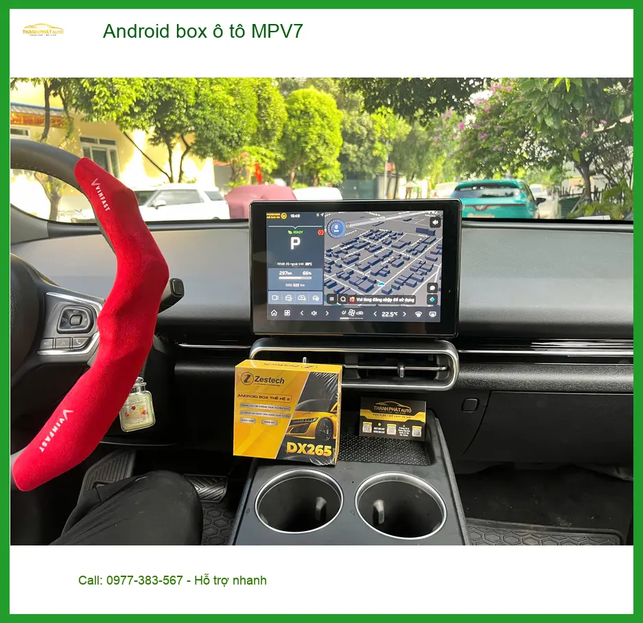 Anh Quang Minh lắp Android box ô tô MPV7 cho Suzuki XL7 tại Bình Chánh