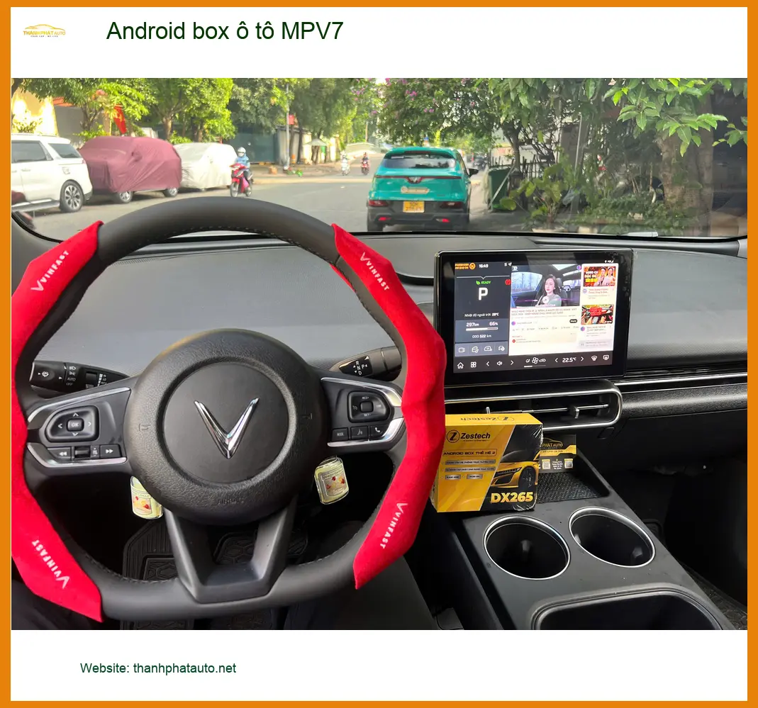 Anh Quang Minh lắp Android box ô tô MPV7 cho Suzuki XL7 tại Bình Chánh ảnh thực tế 3