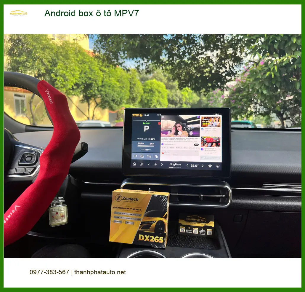 Anh Quang Minh lắp Android box ô tô MPV7 cho Suzuki XL7 tại Bình Chánh ảnh thực tế 4