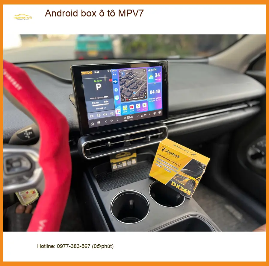 Anh Minh lắp Android box ô tô MPV7 cho Kia Carnival tại Quận Tân Bình