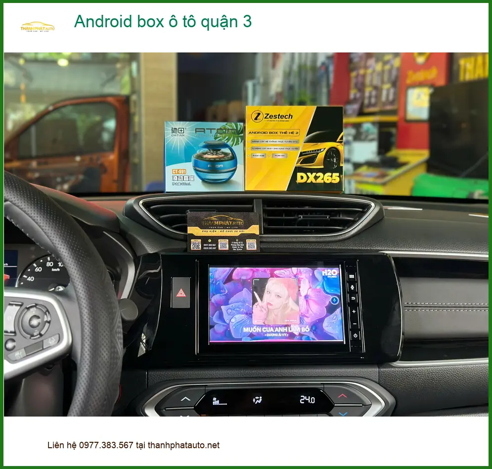 Trung Tâm Gắn Android Box box ô tô quận 3 - Nâng Cấp Chính Hãng