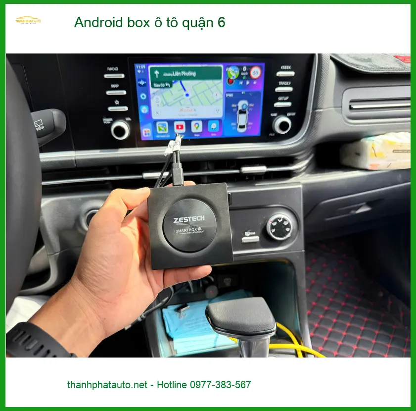 Địa Chỉ Lắp Android Box box ô tô quận 6 - Lắp Đặt Uy Tín TPHCM ảnh thực tế 3