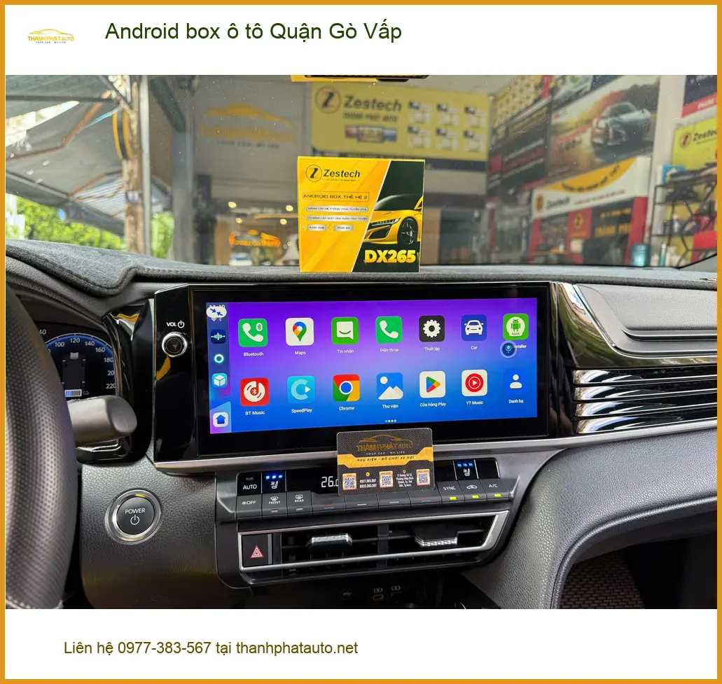 Trung Tâm Lắp Android Box box ô tô Quận Gò Vấp - Lắp Đặt Uy Tín TPHCM ảnh thực tế 2