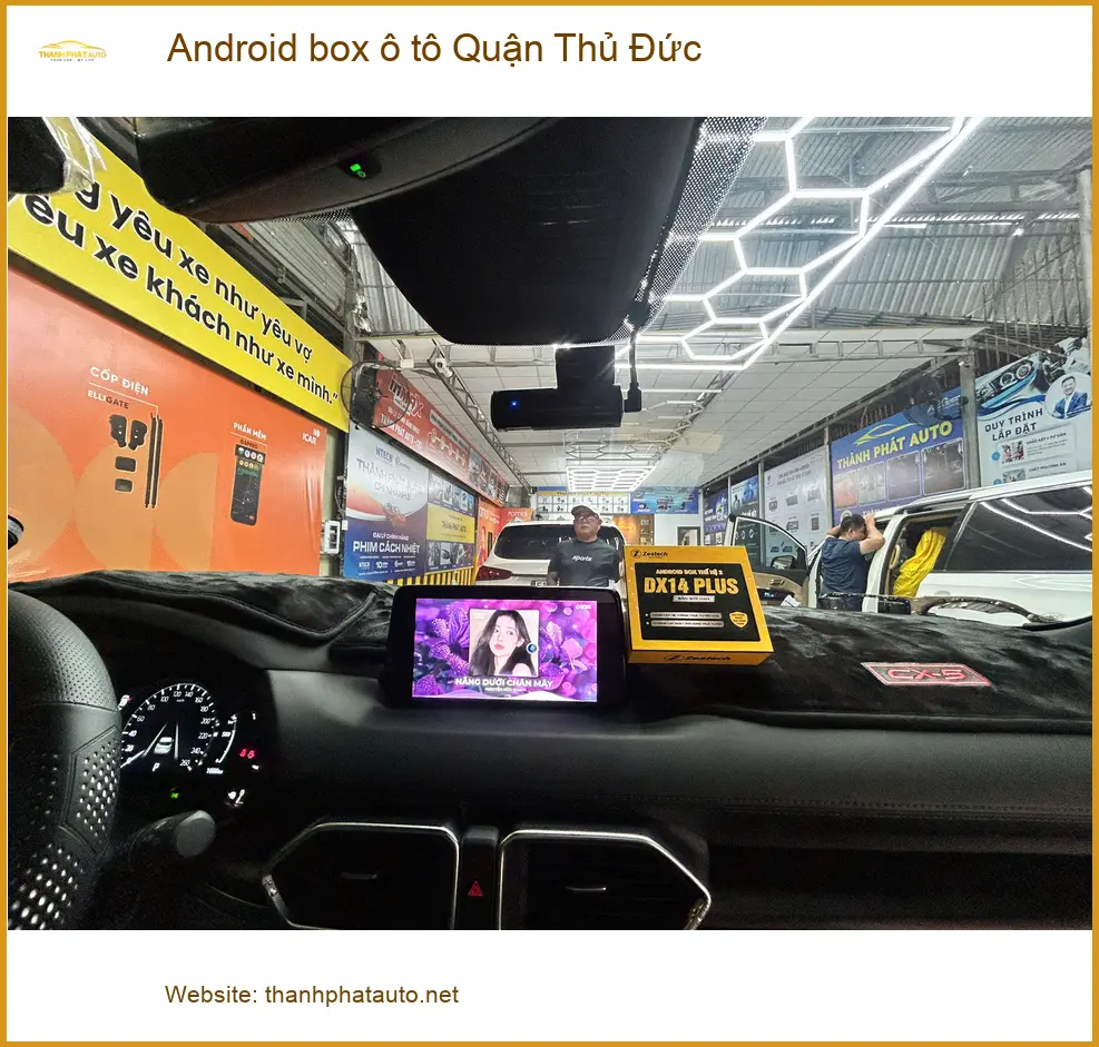 Địa Chỉ Lắp Android Box box ô tô Quận Thủ Đức - Lắp Đặt Uy Tín TPHCM ảnh thực tế 2