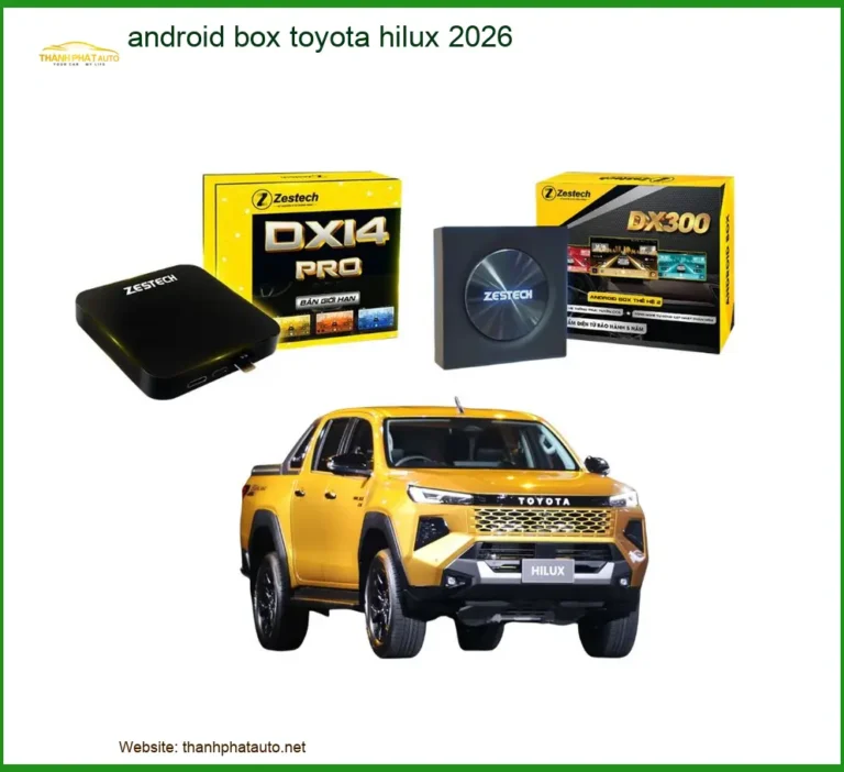 Bộ Android Box Thông Minh cho Toyota Hilux - Trung Tâm Lắp Đặt Chính Hãng TPHCM